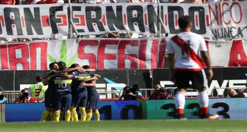 بالفيديو.. البوكا يحسم "السوبر كلاسيكو" أمام ريفر بليت في لقاء الـ6 أهداف 